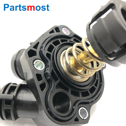 OEM Engine Coolant Thermostat Housing for BMW 218i Cooper B38 One B38 Cooper S B48 S B46 11518601366 11518623576 MAHLE TM111 103