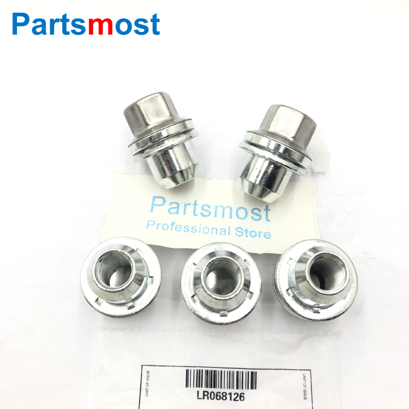 مجموعة من 5 قطع من صواميل العجلات المصنوعة من السبائك المعدنية لسيارة Land Rover Range Rover RR Sport Discovery LR3 LR4 صواميل العجلات RRD500290 500510 500590 LR068126